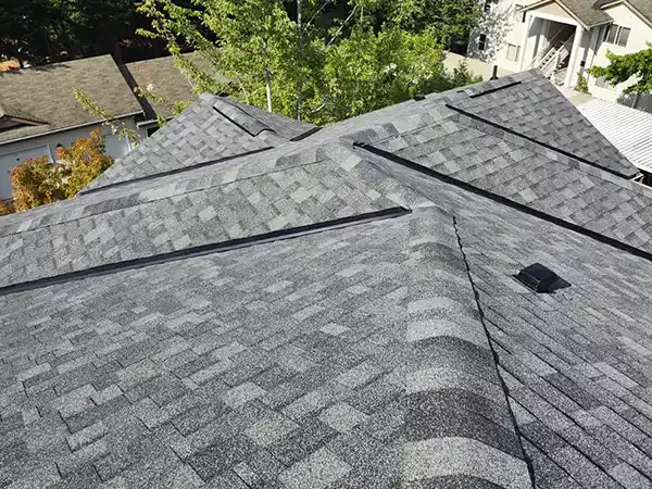 Completed roof replacement job